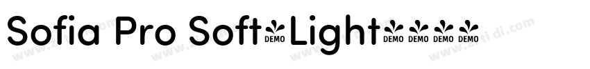 Sofia Pro Soft-Light字体转换
